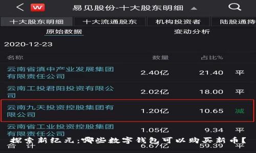探索新纪元：哪些数字钱包可以购买新币？
