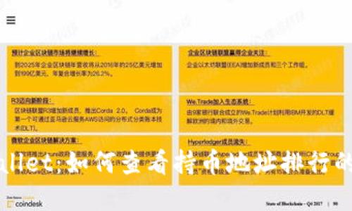 探索tpWallet：如何查看持币地址排行的全面指南