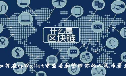 如何在tpWallet中查看和管理你的人民币资产