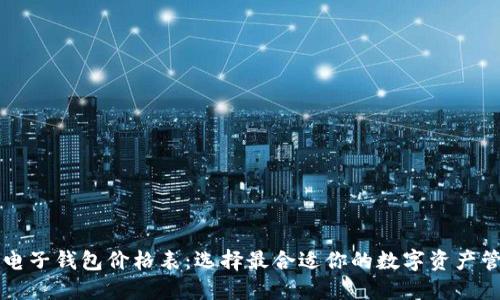 区块链电子钱包价格表：选择最合适你的数字资产管理工具